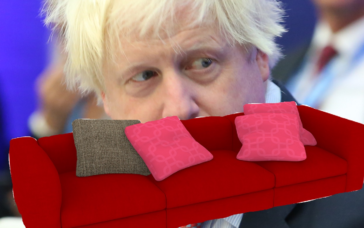 Boris Johnson loses his leadership credentials down the back of his ...